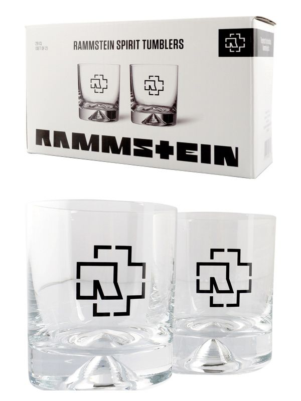 Rammstein Glas Set mit 2 Stück 290 ml